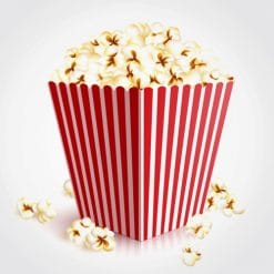 custom printed popcorn packaging boxes