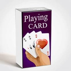 personalized playing card packaging printing manufacturer